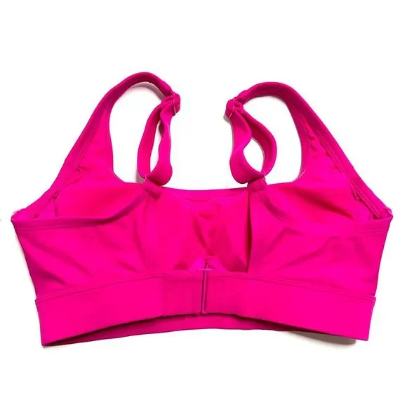 Women's Underwire Square Neck Bikini Top Kona Sol Pink Pool S Small NWT Swimsuit - Picture 3 of 11